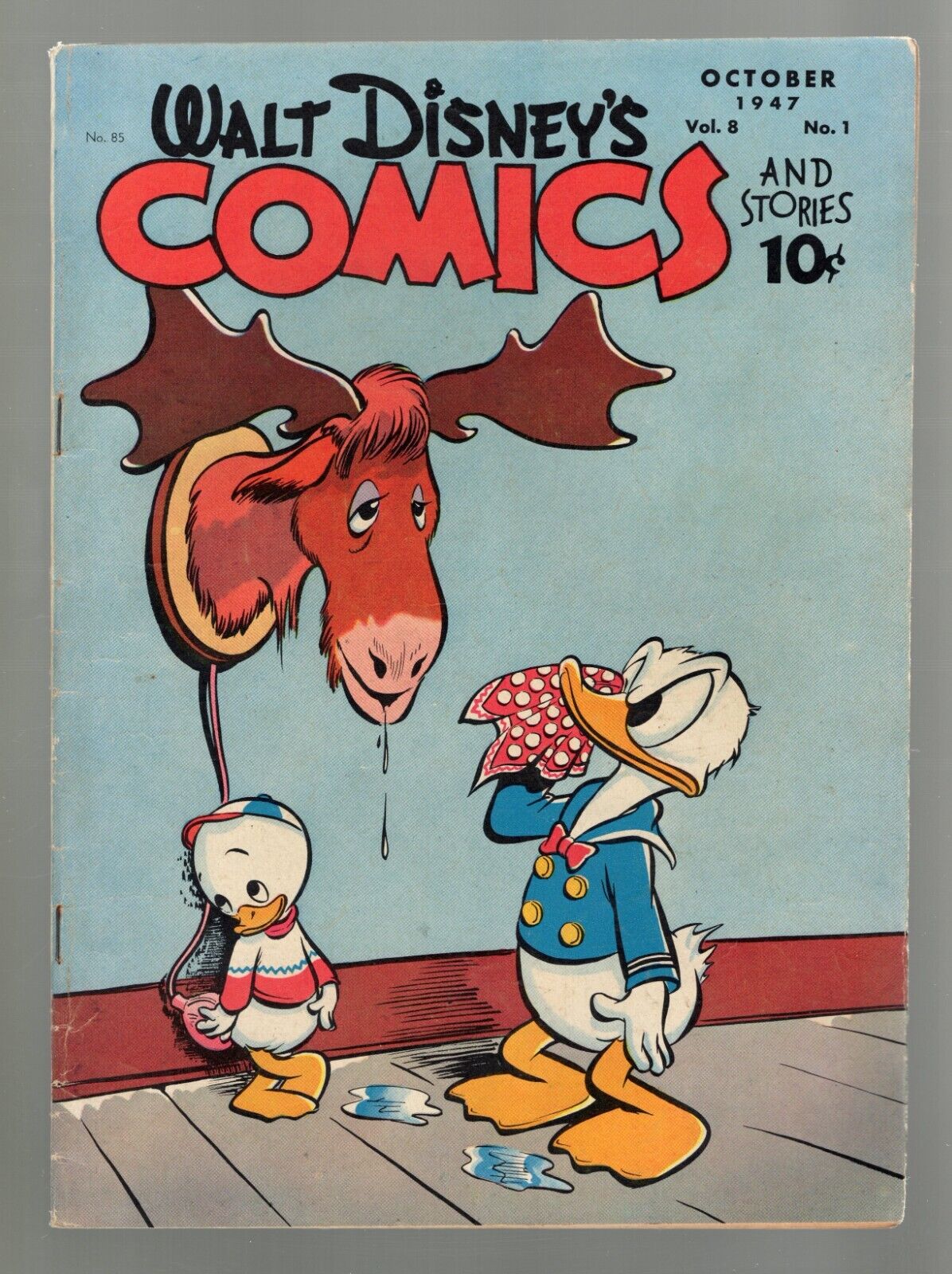 Walt Disney's Comics and Stories #85 Dell/Gold Key 1947 FN+ 6.5
