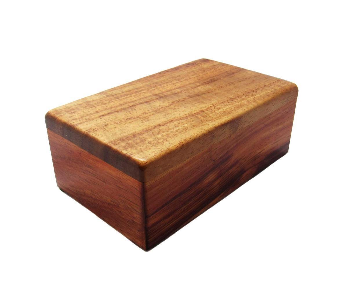 NEW Hawaiian Koa Wood Keepsake Box #KB07 4.75\