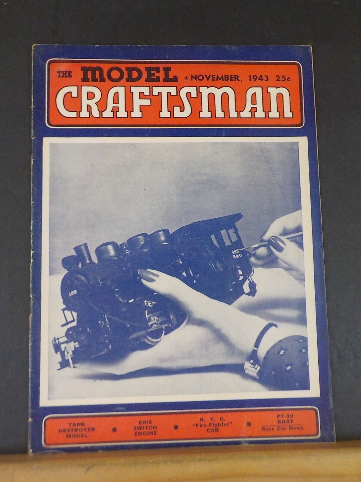 Model Craftsman RMC 1943 November Erie Switch Engine