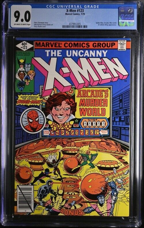 Uncanny X-Men #123 (1979 Marvel) - CGC 9.0 Claremont Terry Austin