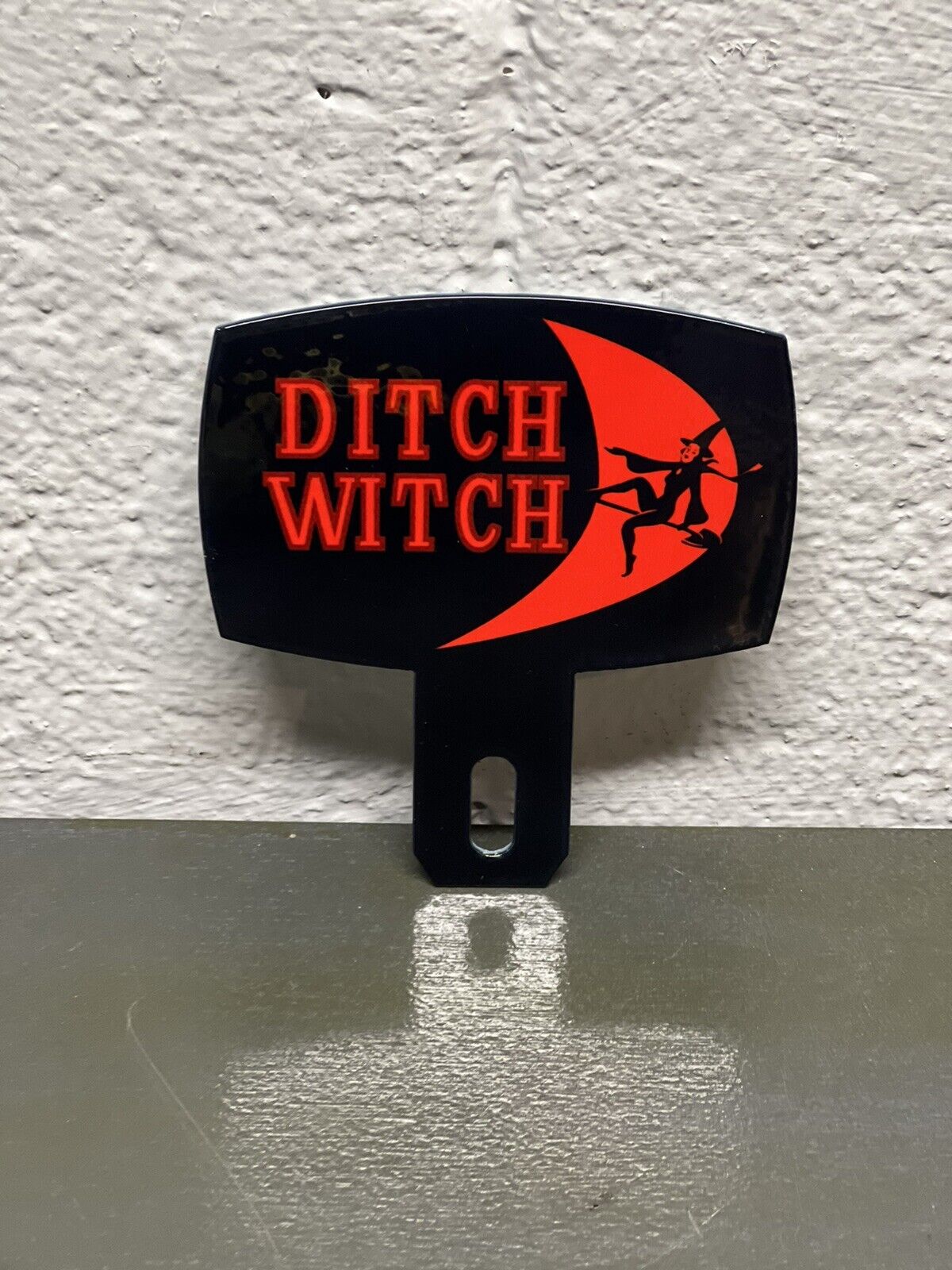 Ditch Witch Thick Metal Plate Topper Construction Charles Machine Works Gas Oil