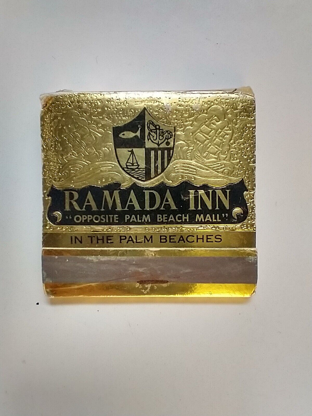 Vintage Ramada Inn in the Palm Beaches Matchbook Partially Used