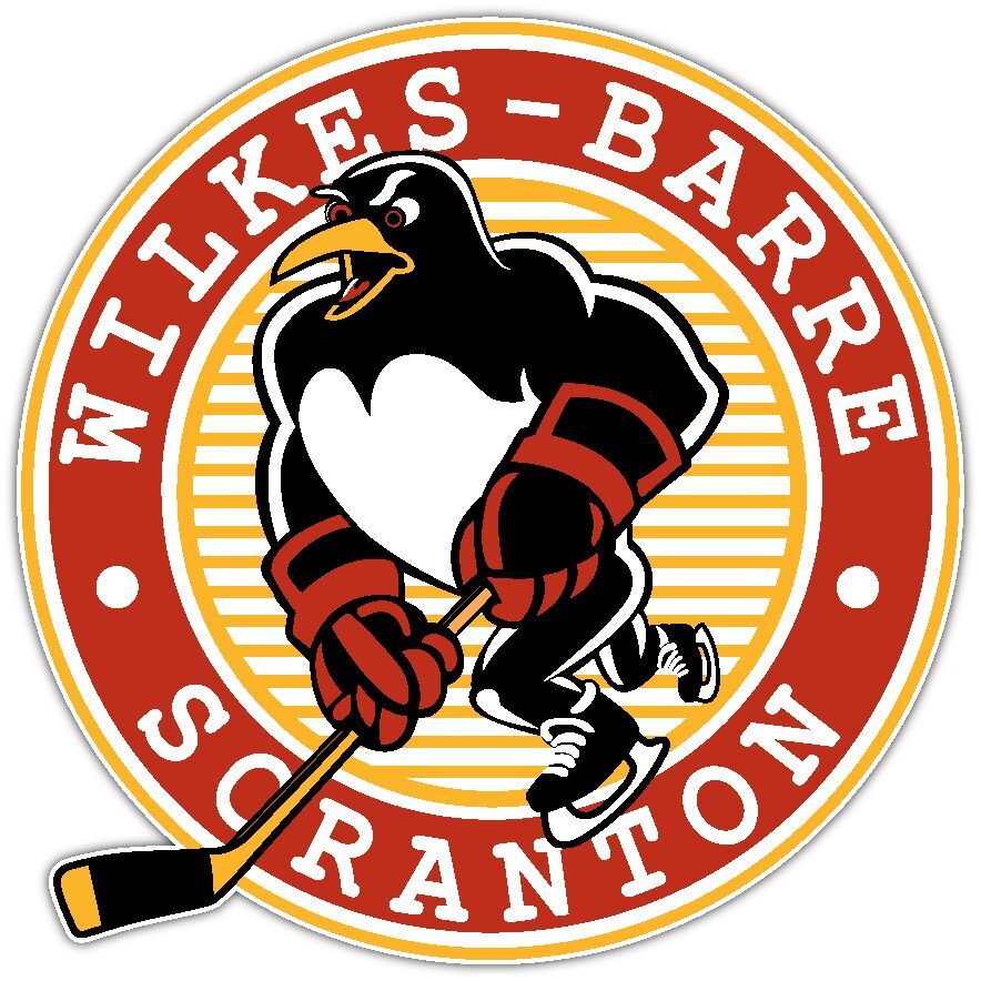 Wilkes-Barre/Scranton Penguins AHL Hockey Bumper Window Sticker Decal 5\
