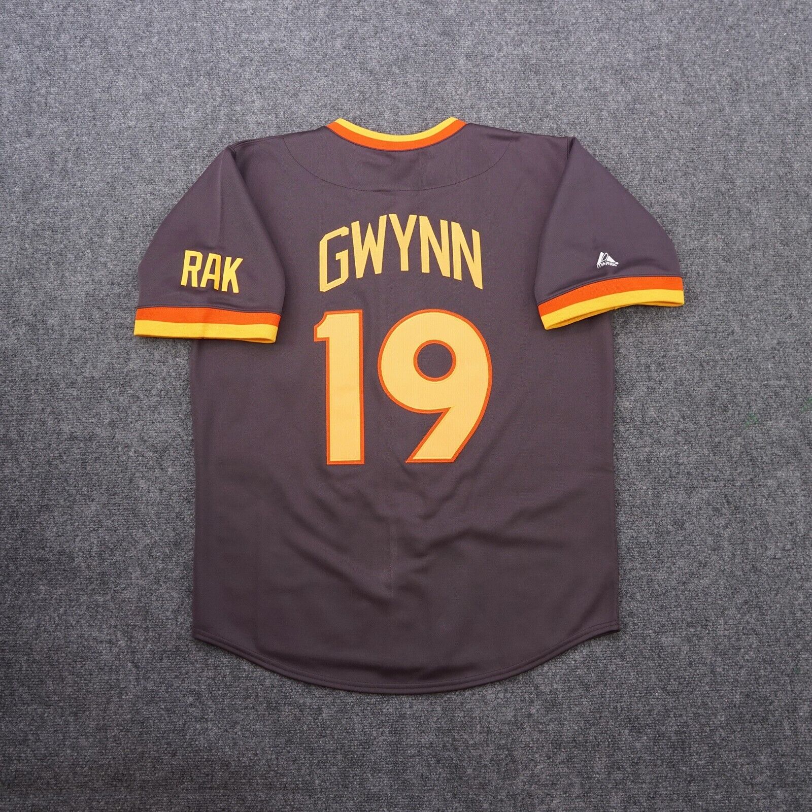 Tony Gwynn 1984 San Diego Padres Men's Cooperstown Brown Away Throwback Jersey