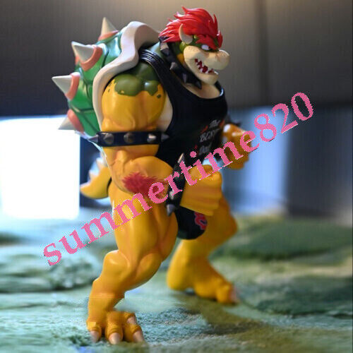CJSJ Bowser Resin Model H21cm Collection In Stock Cast off Furry