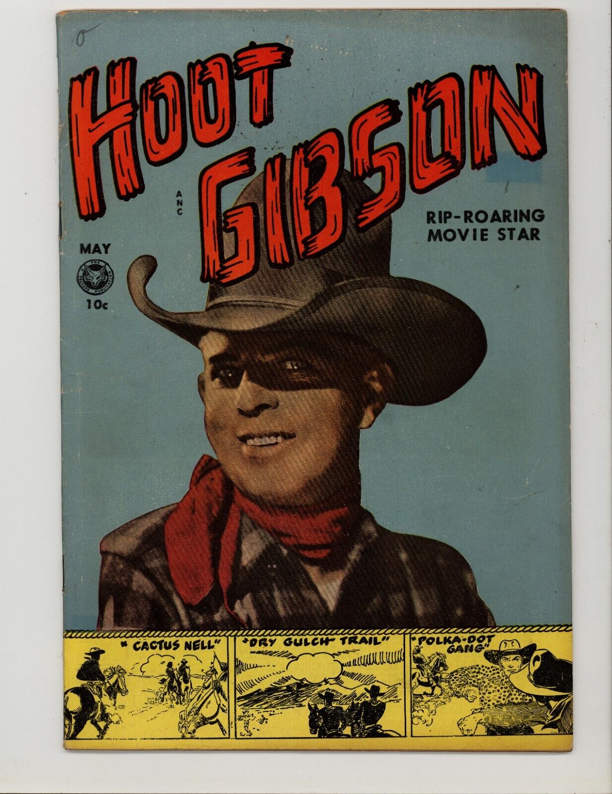 Hoot Gibson Western #5 VG/F 1st Issue Fox Publications 1950