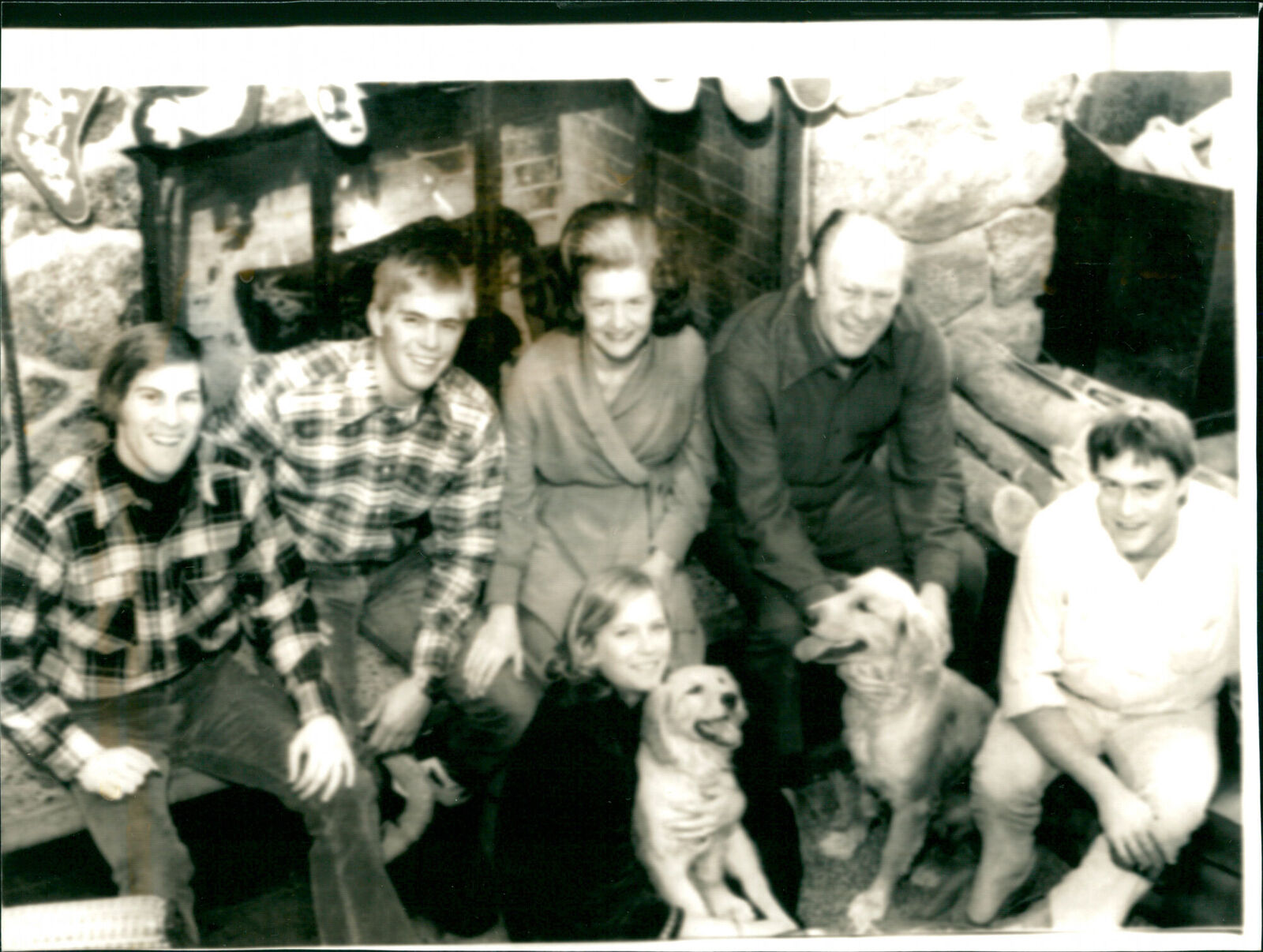 Mike Ford, Steve Ford, Gerald Ford, Susan Ford,... - Vintage Photograph 2851480