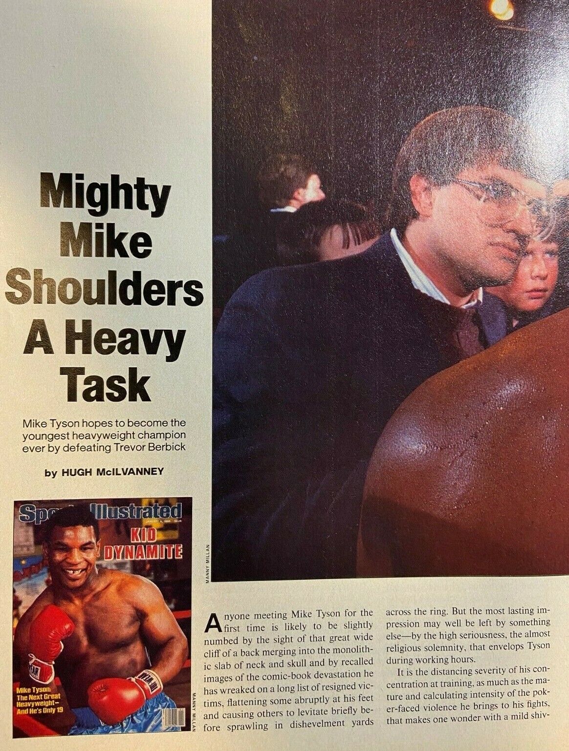 1986 Boxer Mike Tyson