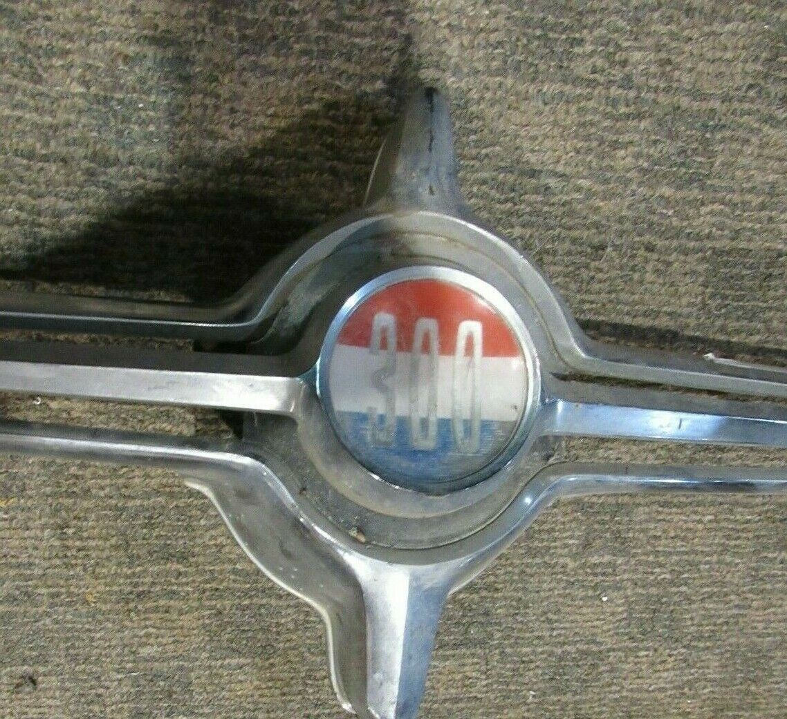 ORIGINAL 1963 Chrysler 300 letter car EMBLEM BADGE ORNAMENT  2276413