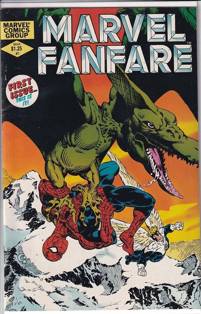 44323: Marvel Comics MARVEL FANFARE #1 VF Grade
