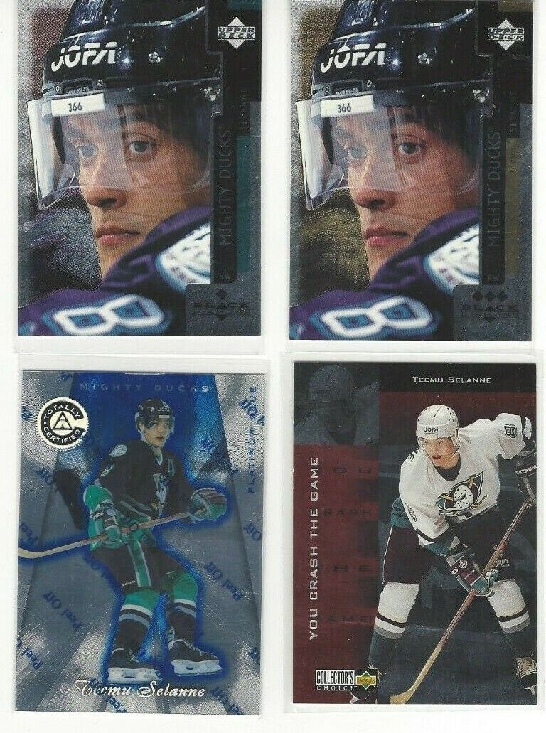 1996-97 Collector\'s Choice Crash the Game Silver Prize #CR19 Teemu Selanne