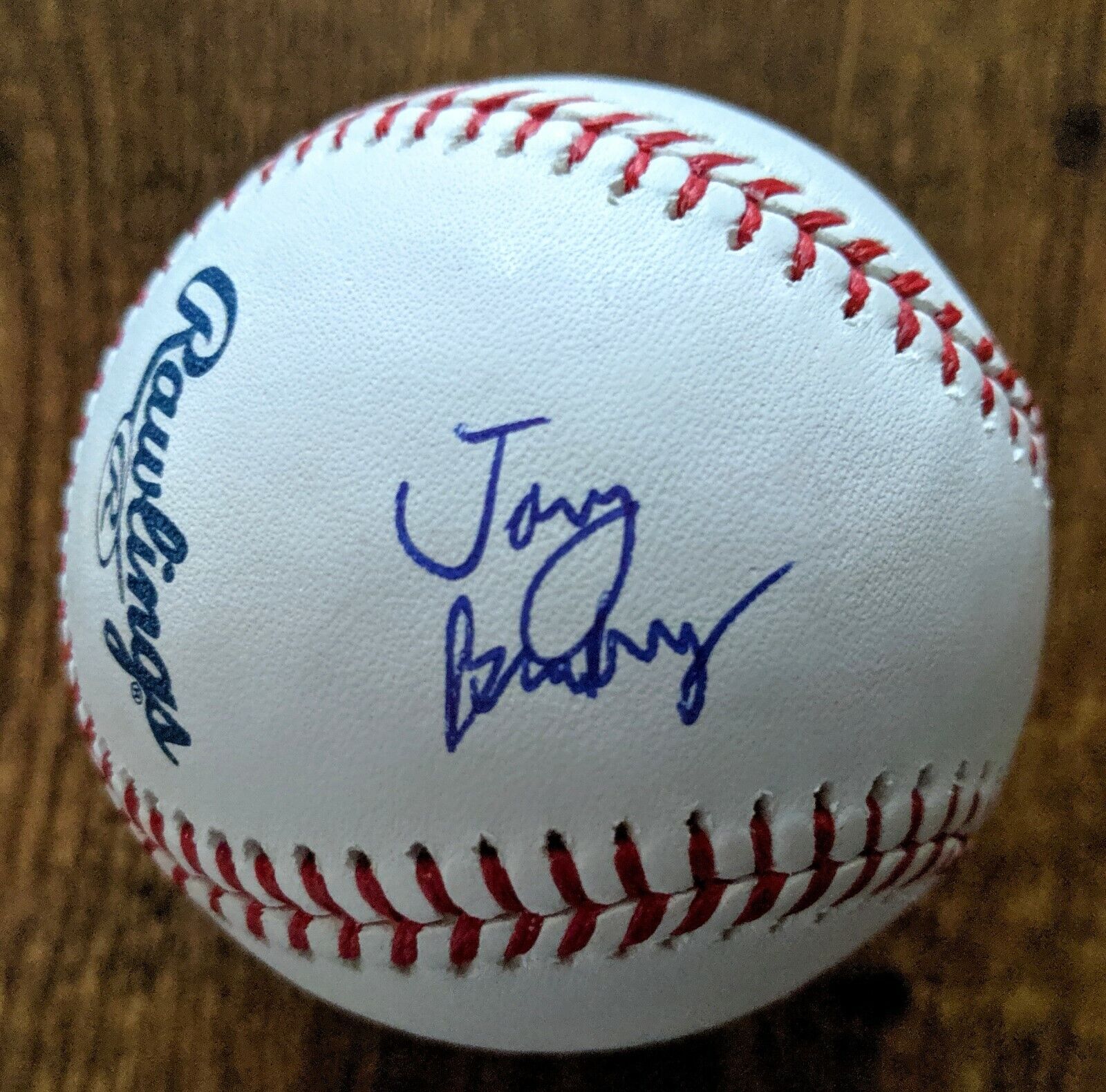 Tony Bradley Utah Jazz Autographed OML Baseball, w/ AAA COA