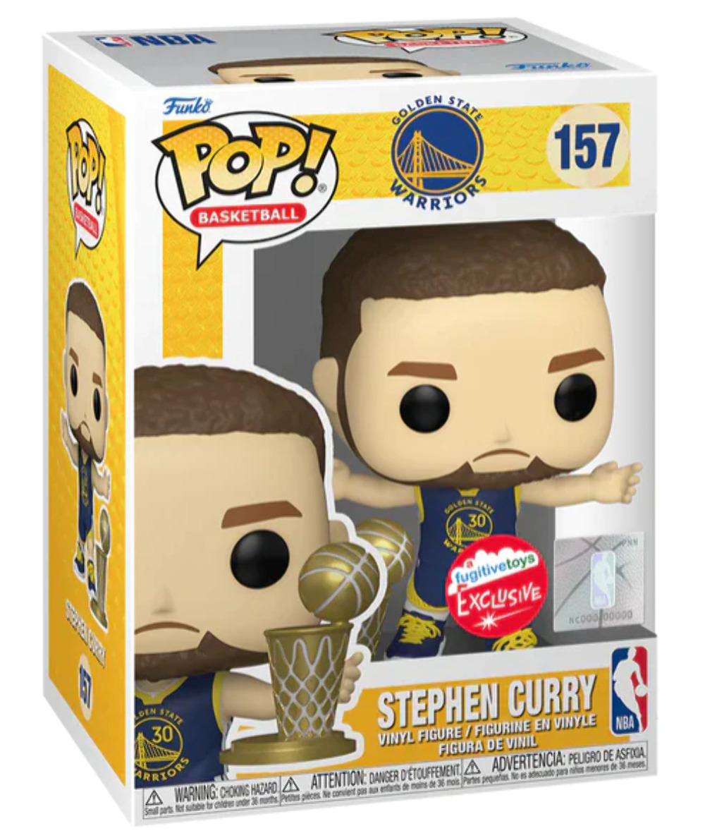 Funko POP Basketball: Golden State Warriors - Stephen Curry (Fugitive Toys) #15