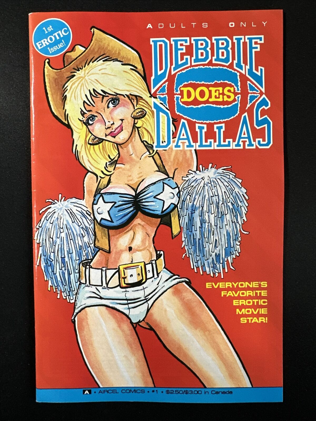Debbie Does Dallas #1 Aircel Comics 1991 1st Print MATURE Very Fine *A5