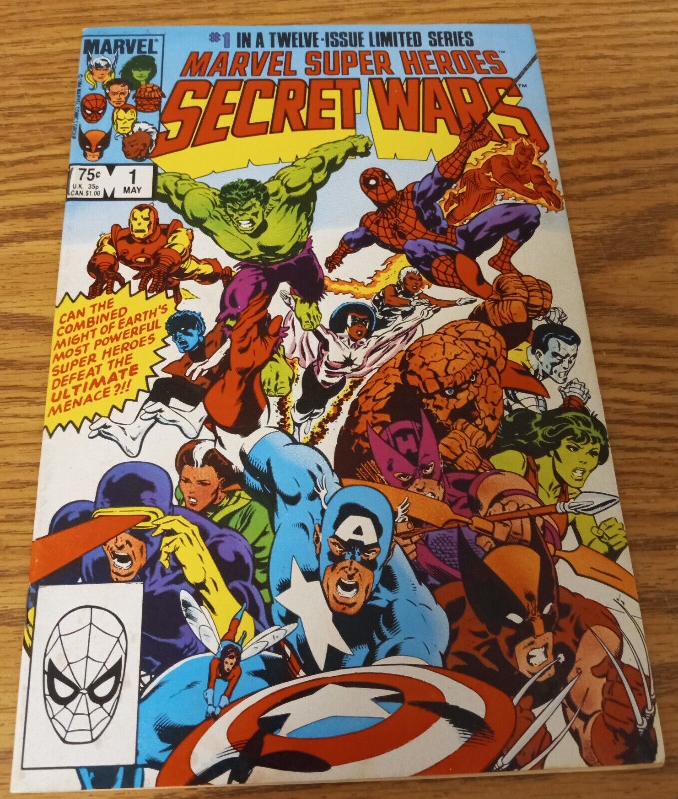 Marvel Super Heroes Secret Wars (1984) #1-12 read description