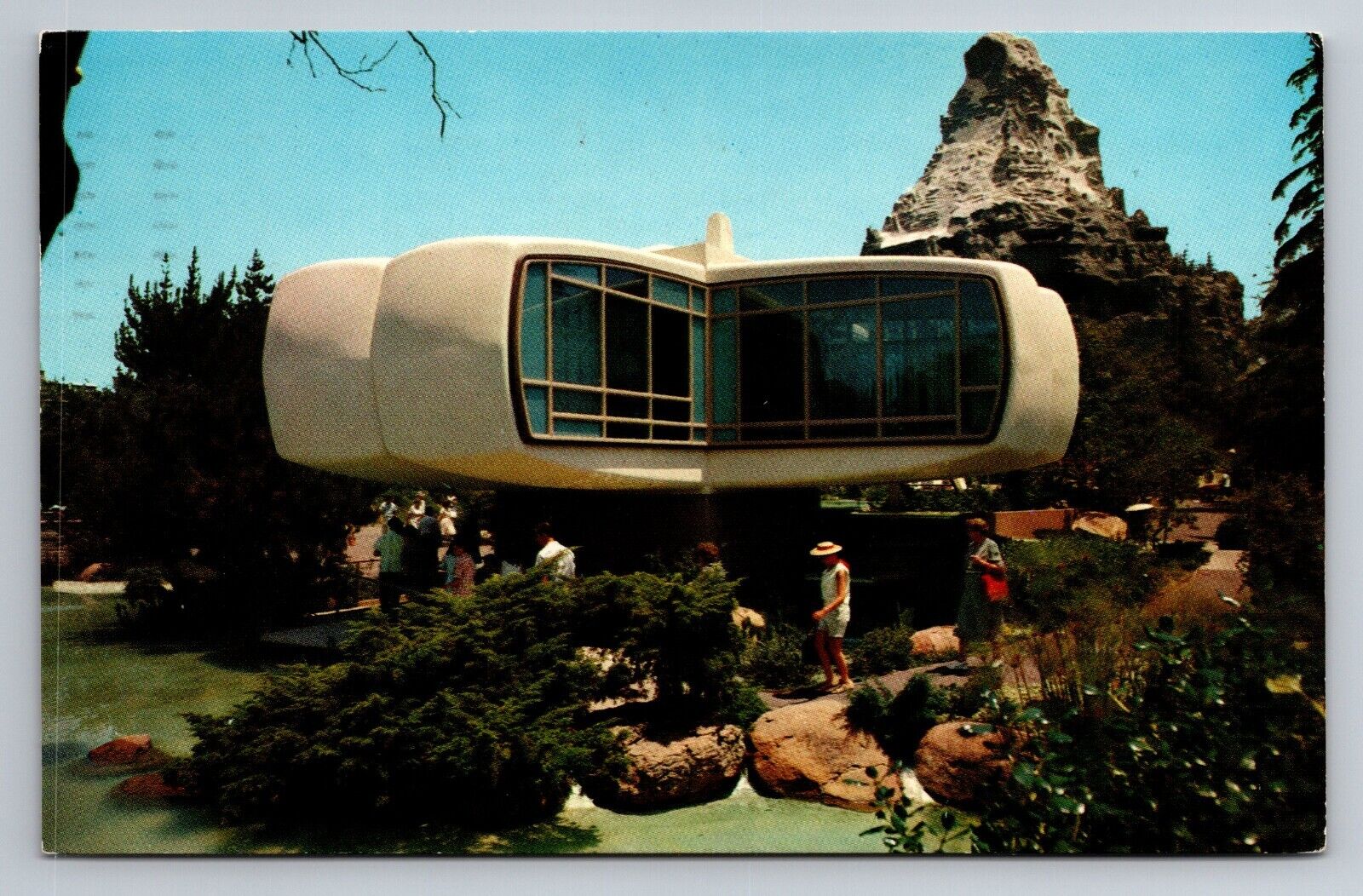 Postcard CA Disneyland Monsanto\'s House Of The Future VTG Circa 1962