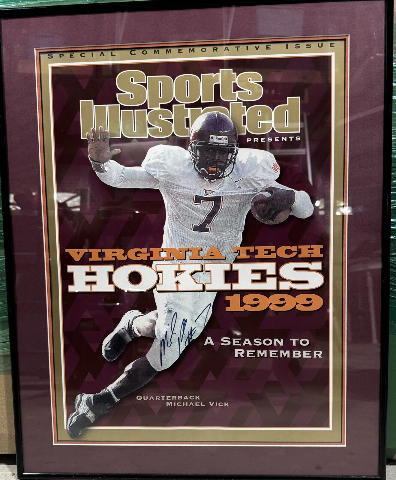 Virginia Tech Michael Vick Sports Illustrated