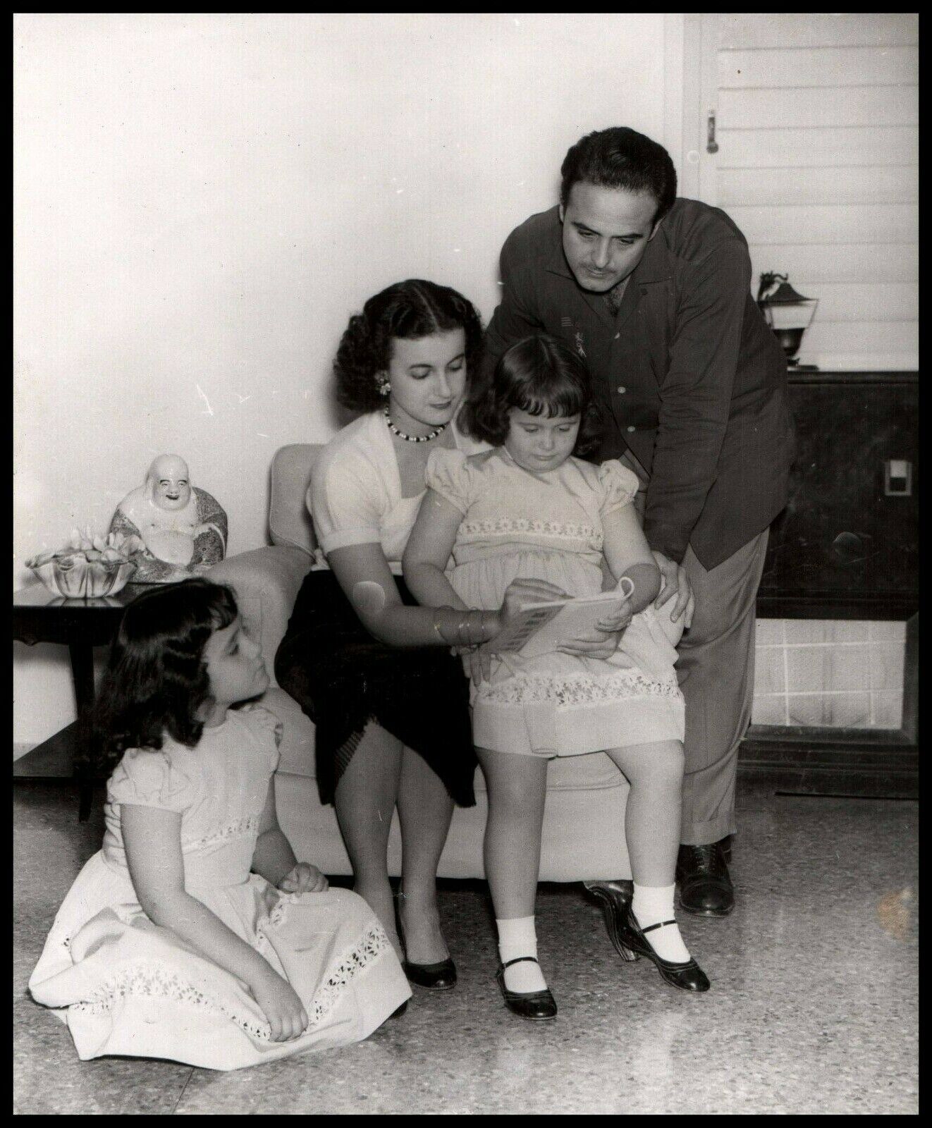 1950s CUBAN CUBA ACTRESS ESTHER GONZALEZ + ALBERTO GONZALEZ RUBIO Photo J 14