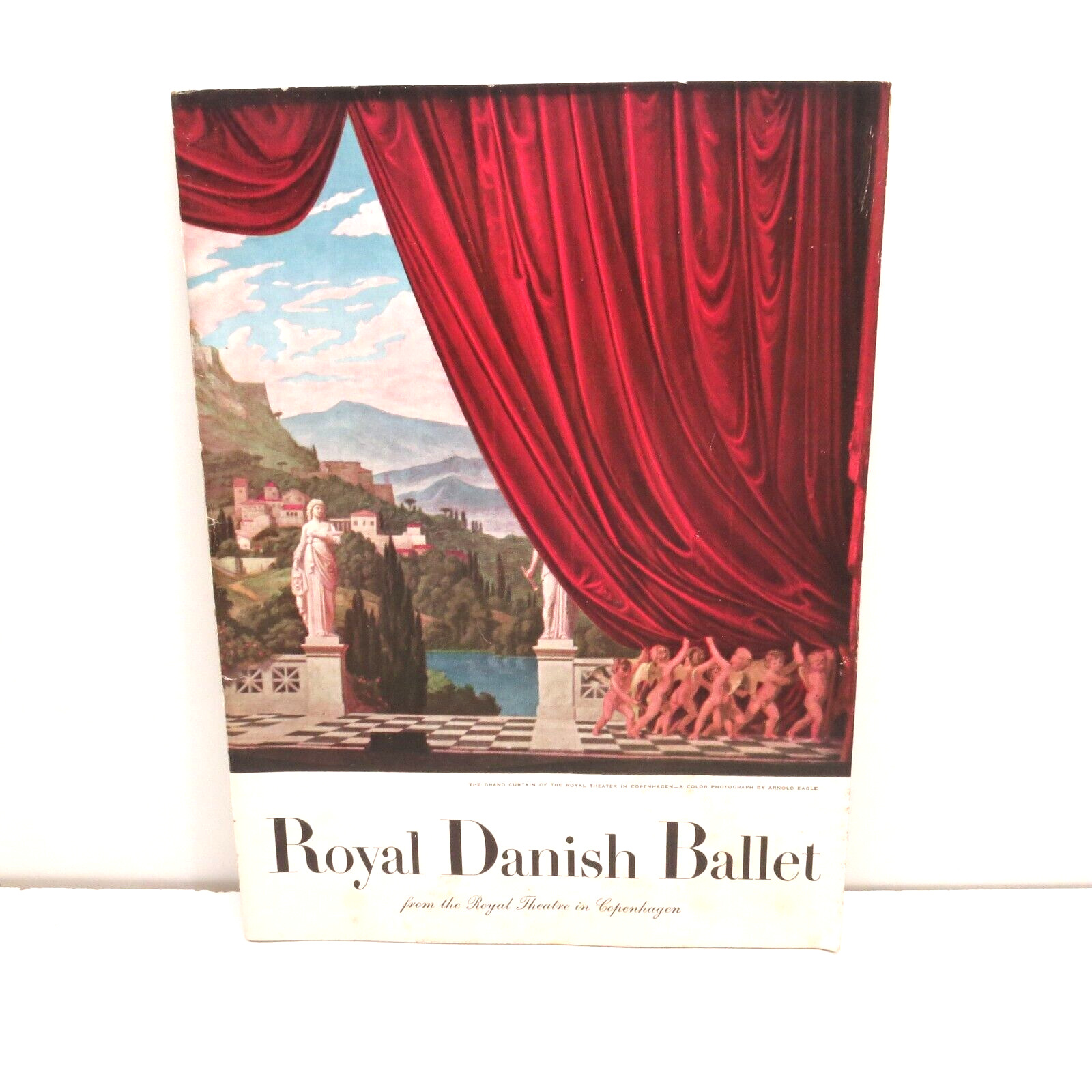 Vintage 1960 Royal Danish Ballet Souvenir Program Royal Theatre Copenhagen