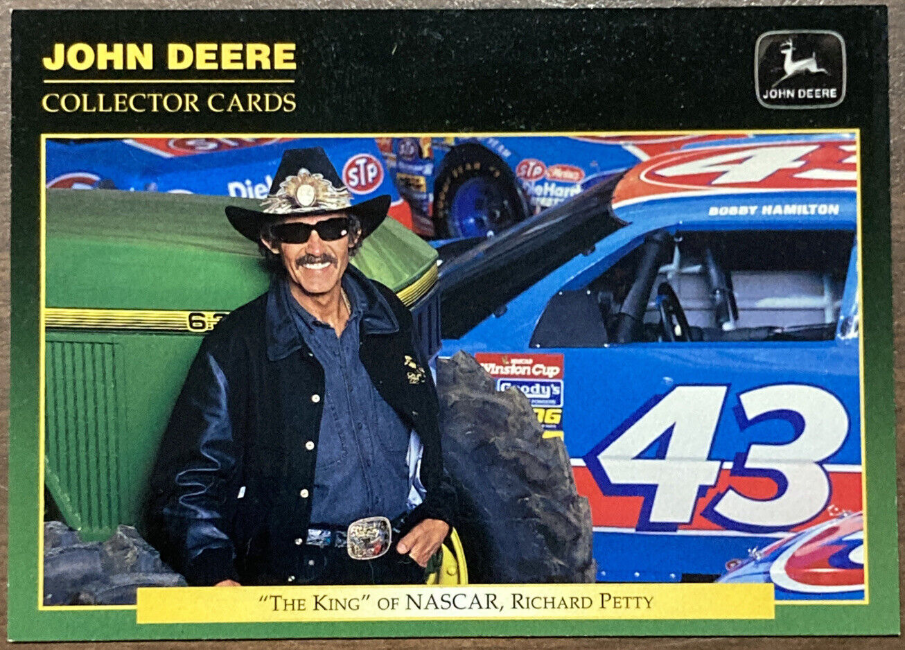 1995 Upper Deck John Deere Collector Card Richard Petty The King #62 