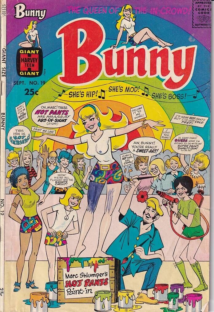 42494: Harvey Comics BUNNY #19 VG Grade