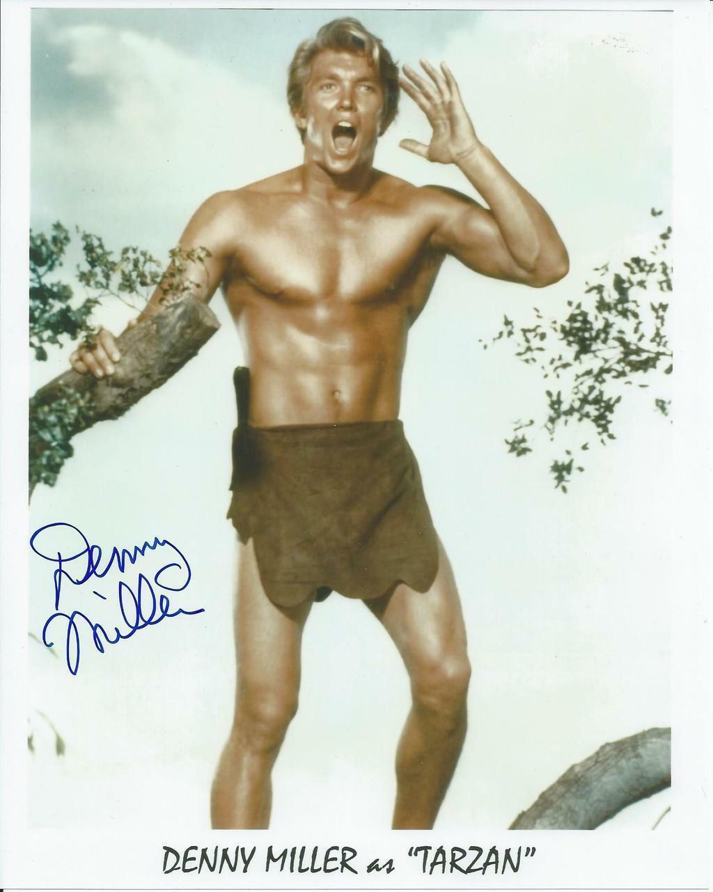 Denny Miller Autographed 8x10 - Tarzan