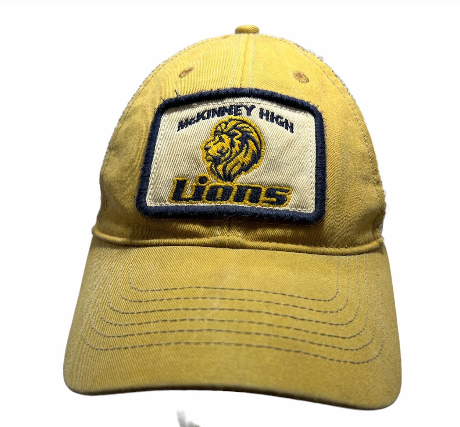 Vintage McKinney High Lions Baseball Hat Legacy Snapback