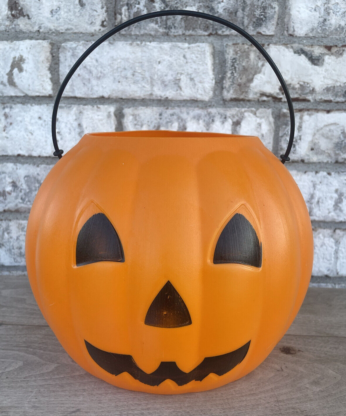 Amloid Halloween Pumpkin Candy Carrier Orange Jack-O-Lantern Trick Or Treat