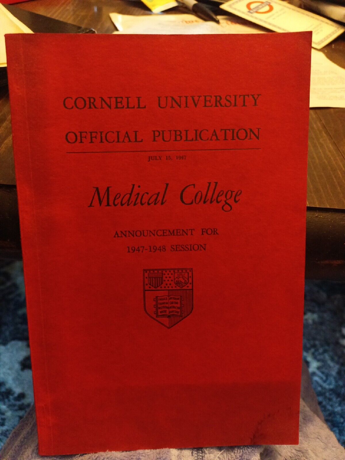 1947 48 Cornell University Official Publication Medical College