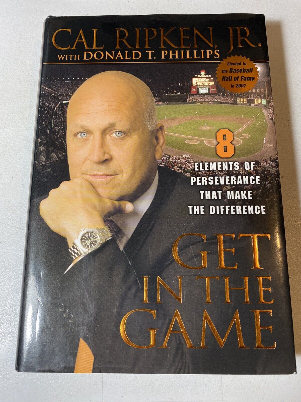 Cal Ripken Jr. Signed HC- Get in the Game Autograph Book. 1st Ed -1st Printing