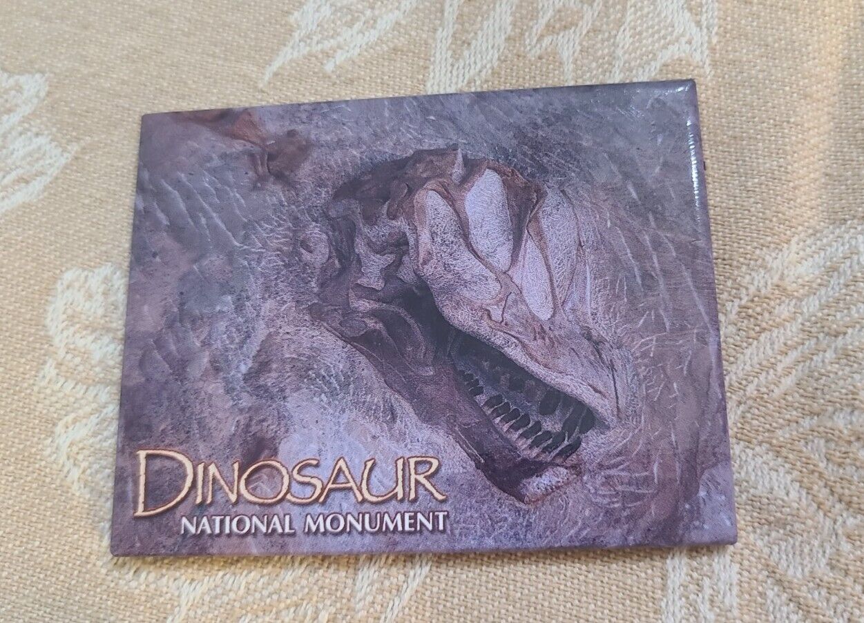 Dinosaur National Monument Skull of Camarasaurus  Souvenir Refrigerator Magnet