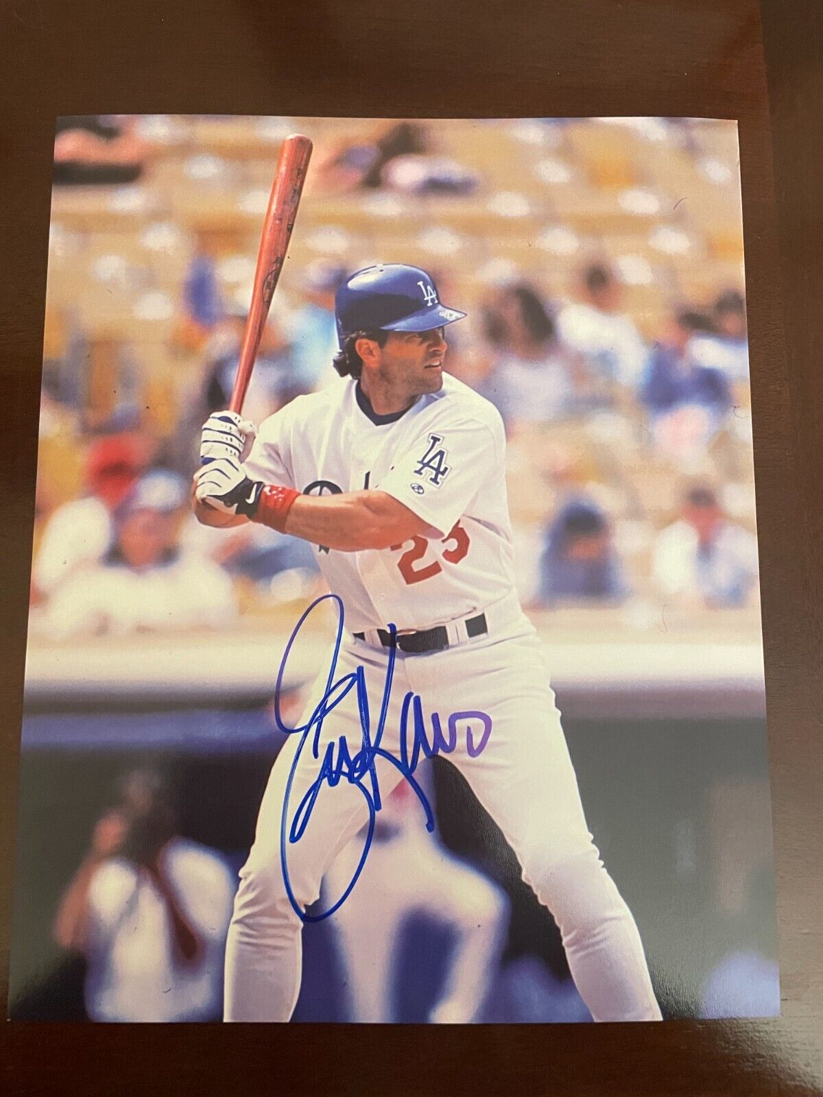 Eric Karros Authentic Signed Autographed 8x10 Photo - Los Angeles Dodgers
