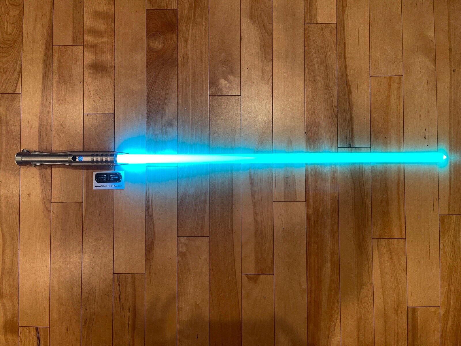 Saberforge Reborn Lightsaber (with  Two Colors Light  Blue And Teal And Sound)