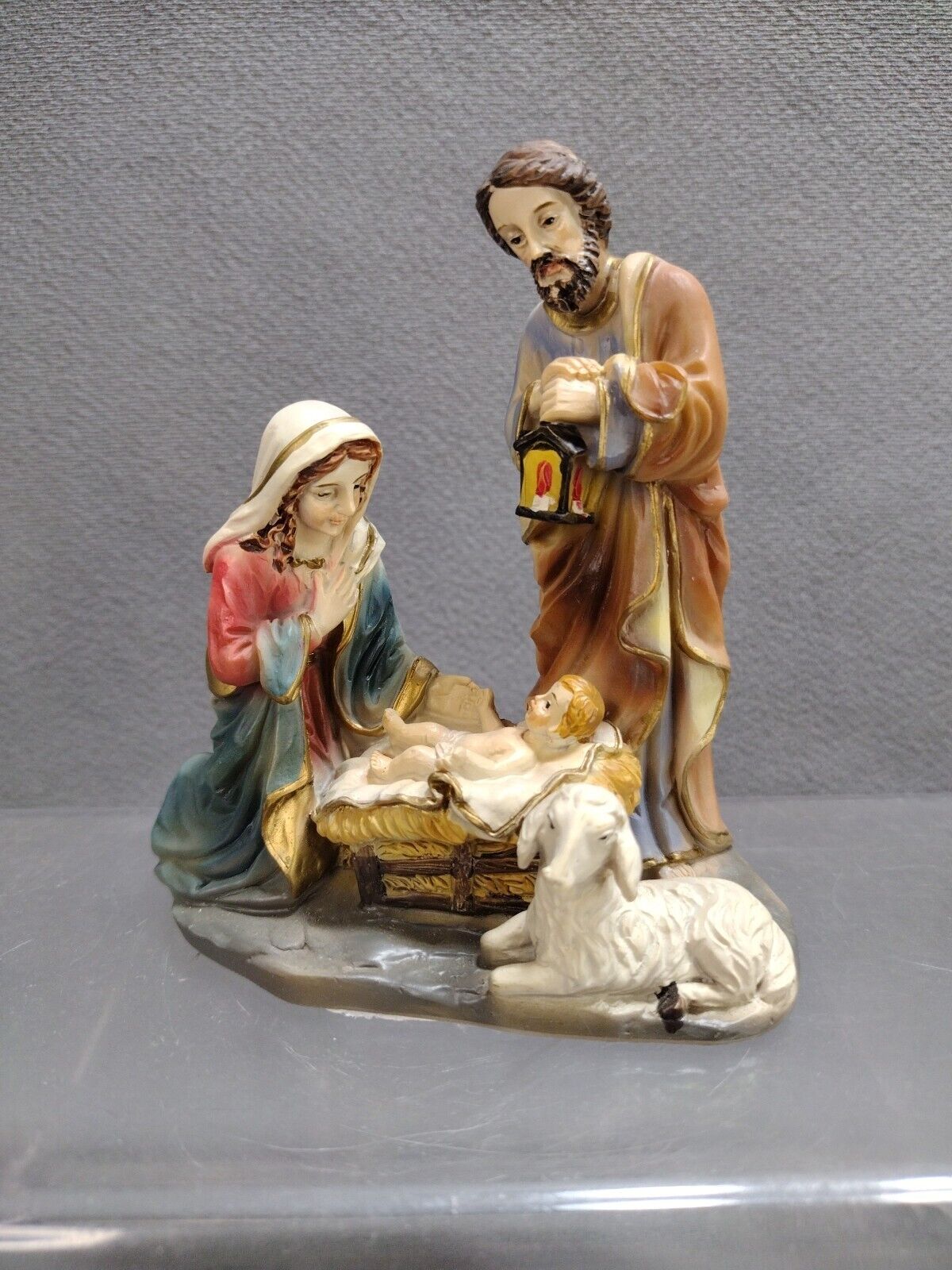 Vintage Dicksons Christmas Nativity Holy Family Small 4.5\