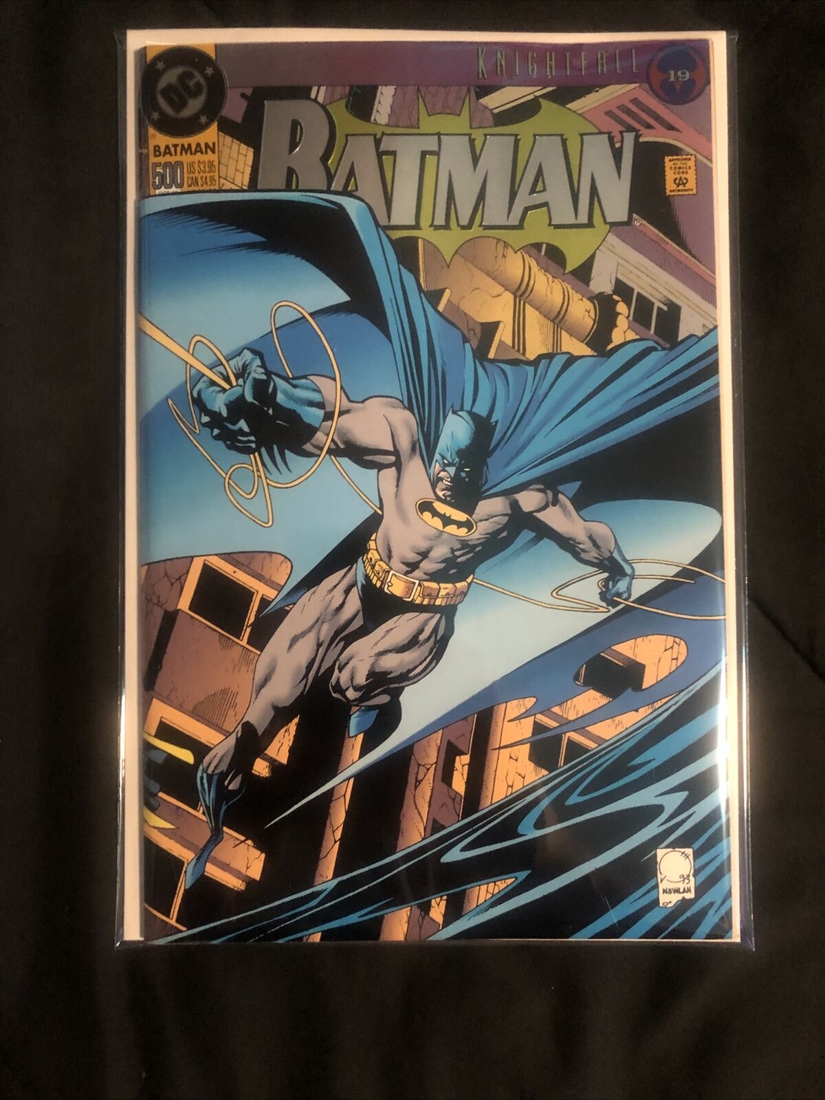 Batman #500 Collectors Edition Foil Cover (1993,Doug Moench/Jim Aparo)