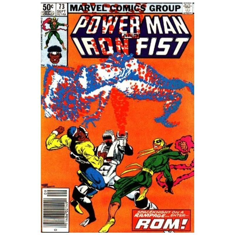 Power Man #73 Newsstand in Very Fine condition. Marvel comics [e]