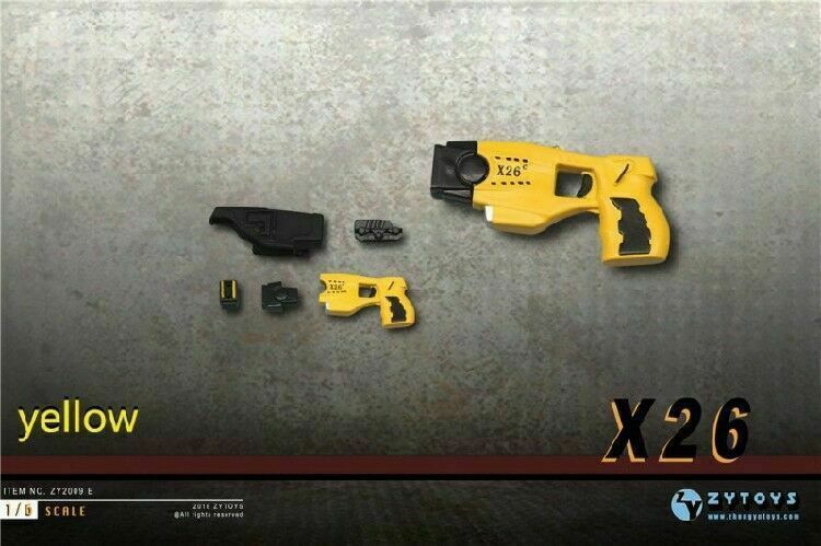 ZYTOYS ZY2009E X26 Taser 1/6th Simulation Weapon Model Toy Fit 12\