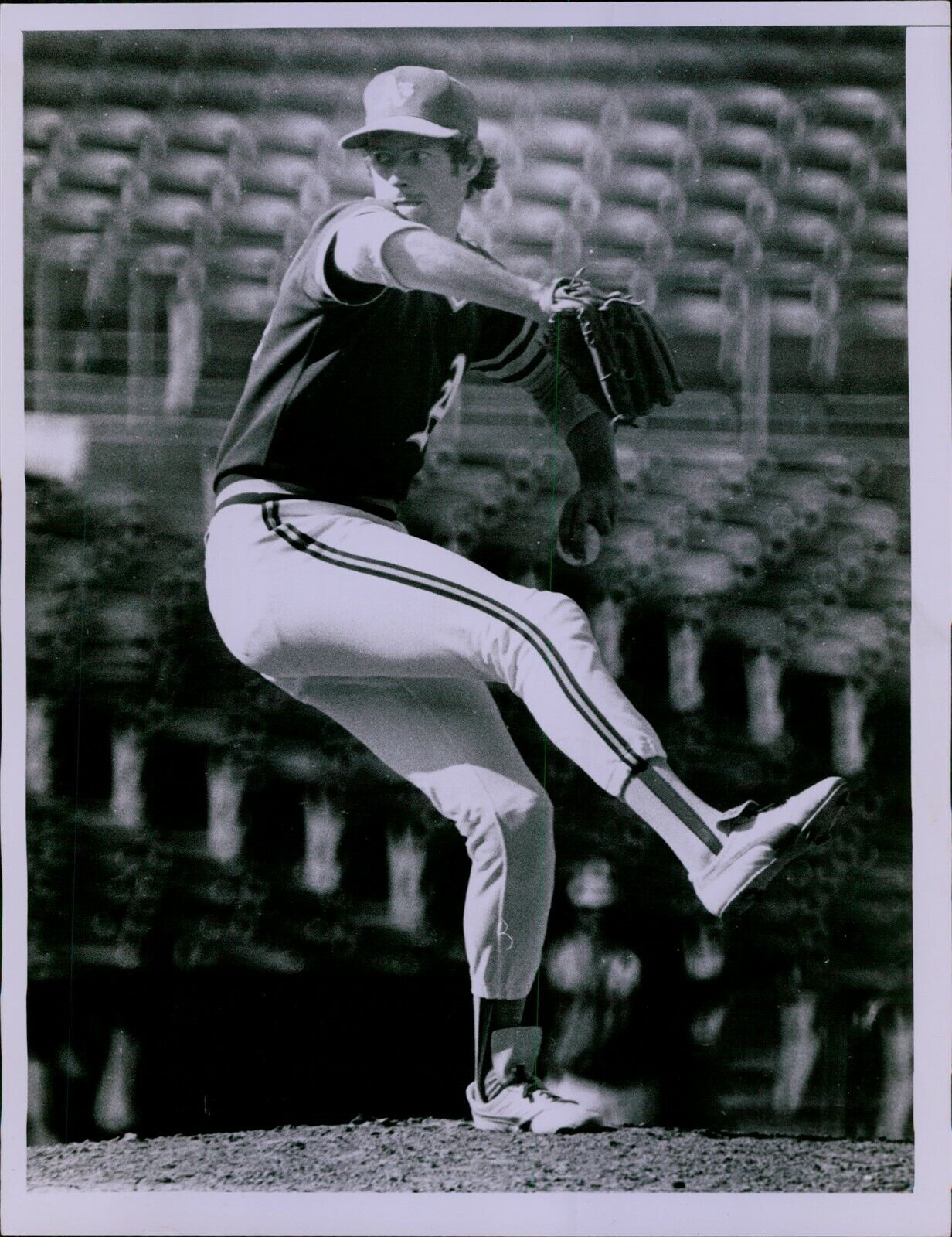 LG850 1978 Original Russ Reed Photo BOB LACEY Oakland Athletics Baseball Pitcher