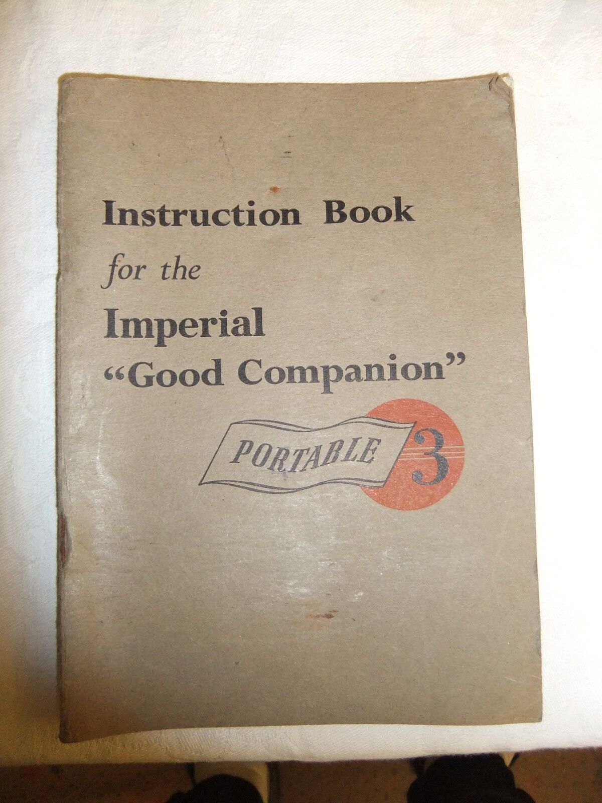 Instructions typewriter IMPERIAL \'GOOD COMPANION\' 3 - CD / Email