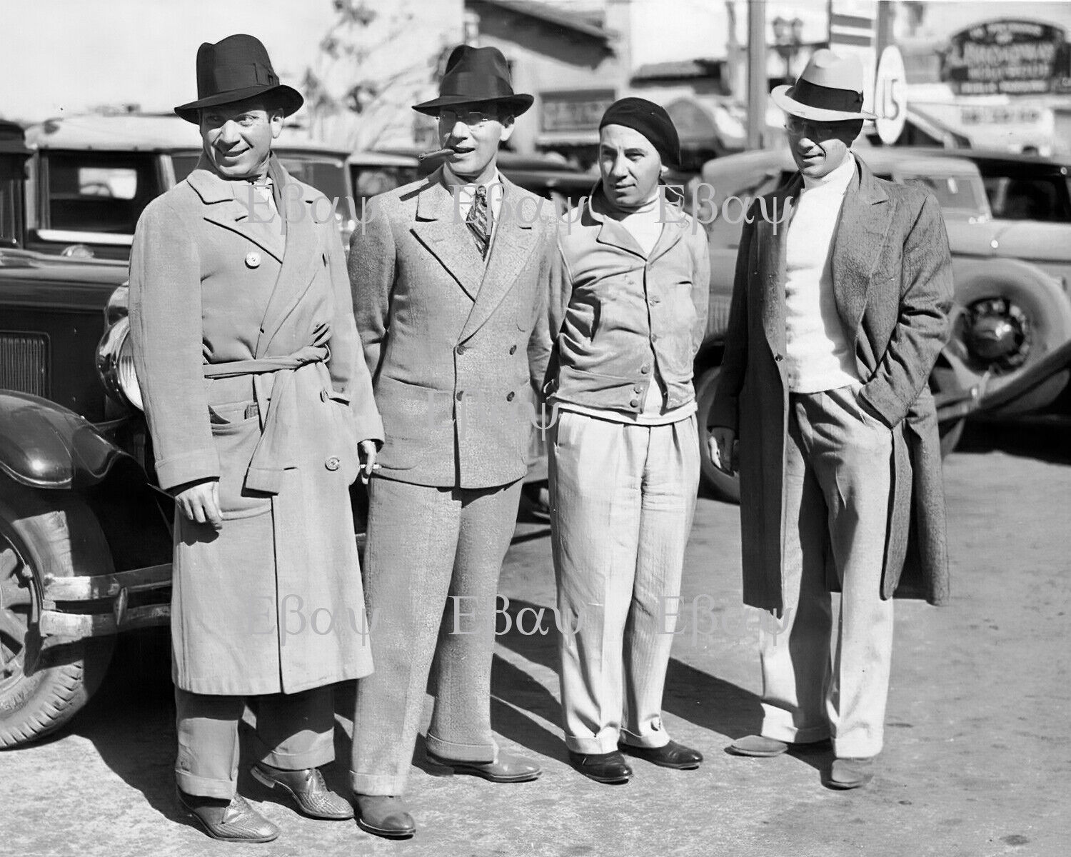1933 Press Photo The Marx Brothers Groucho, Harpo, Chico and Zeppo 8x10 Photo