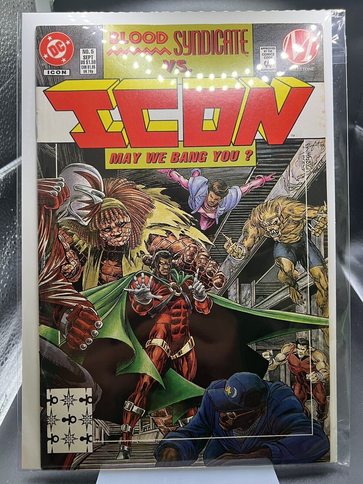 Icon #5 (DC Comics, September 1993)