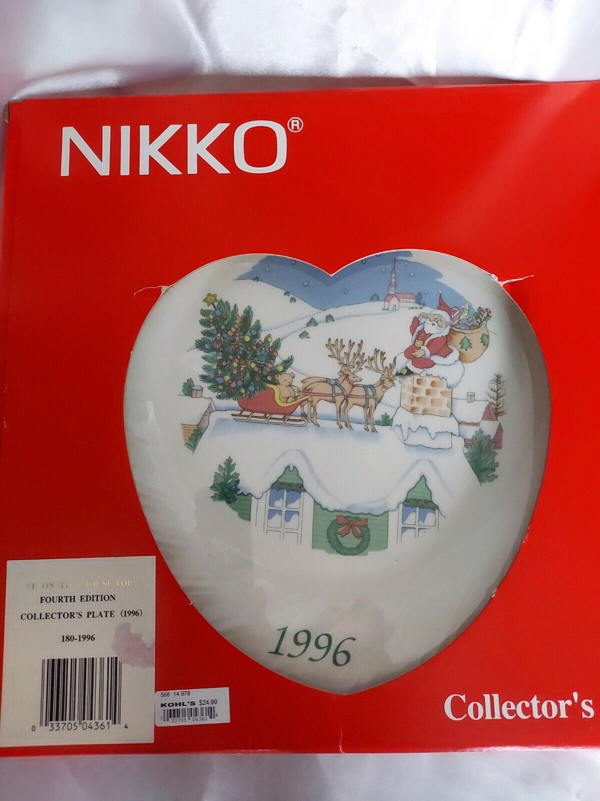 Nikko 1996 Collector\'s Plate   (Free Shipping with 6 or more items)