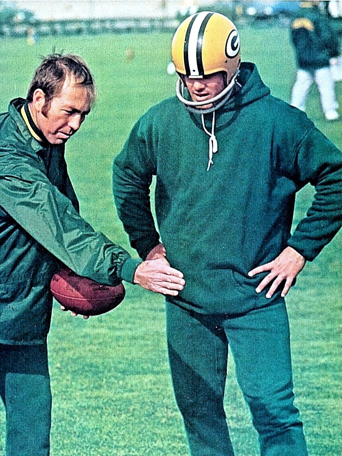 1972 Bart Starr Green Bay Packers Vintage Hunter Original Page Picture 