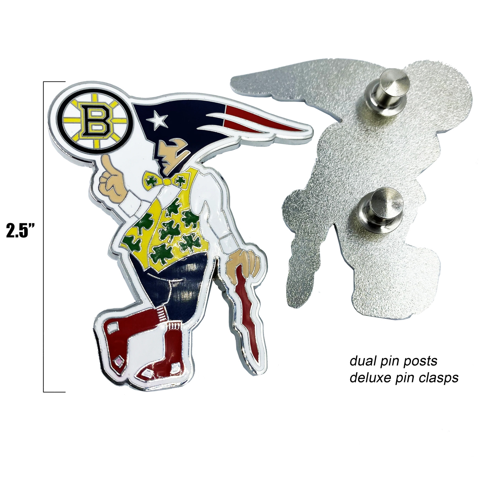 II-020 Boston Guy Sports Man Massachusetts Bruins Patriots Celtics Red Rox Chall