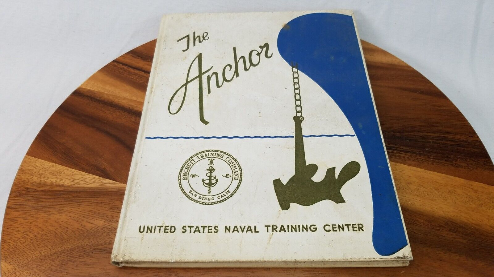The Anchor United States Naval Training Center San Diego 1972 Yearbook Co 72-093