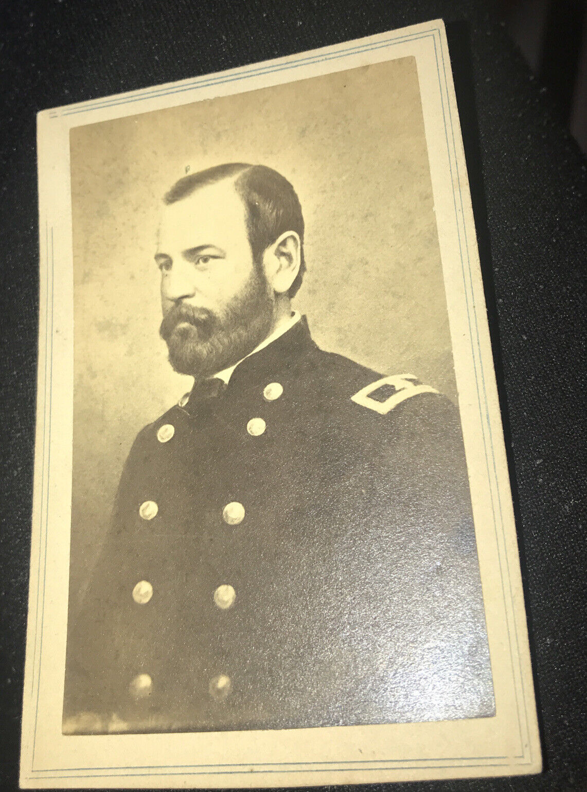 Civil War Army General Fitz John Porter CDV Military Photo by Fredrick Co. VTG