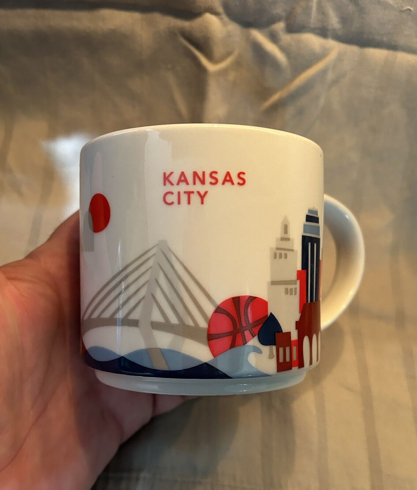 Starbucks 2014 Kansas City You Are Here Collection Mug Perfect