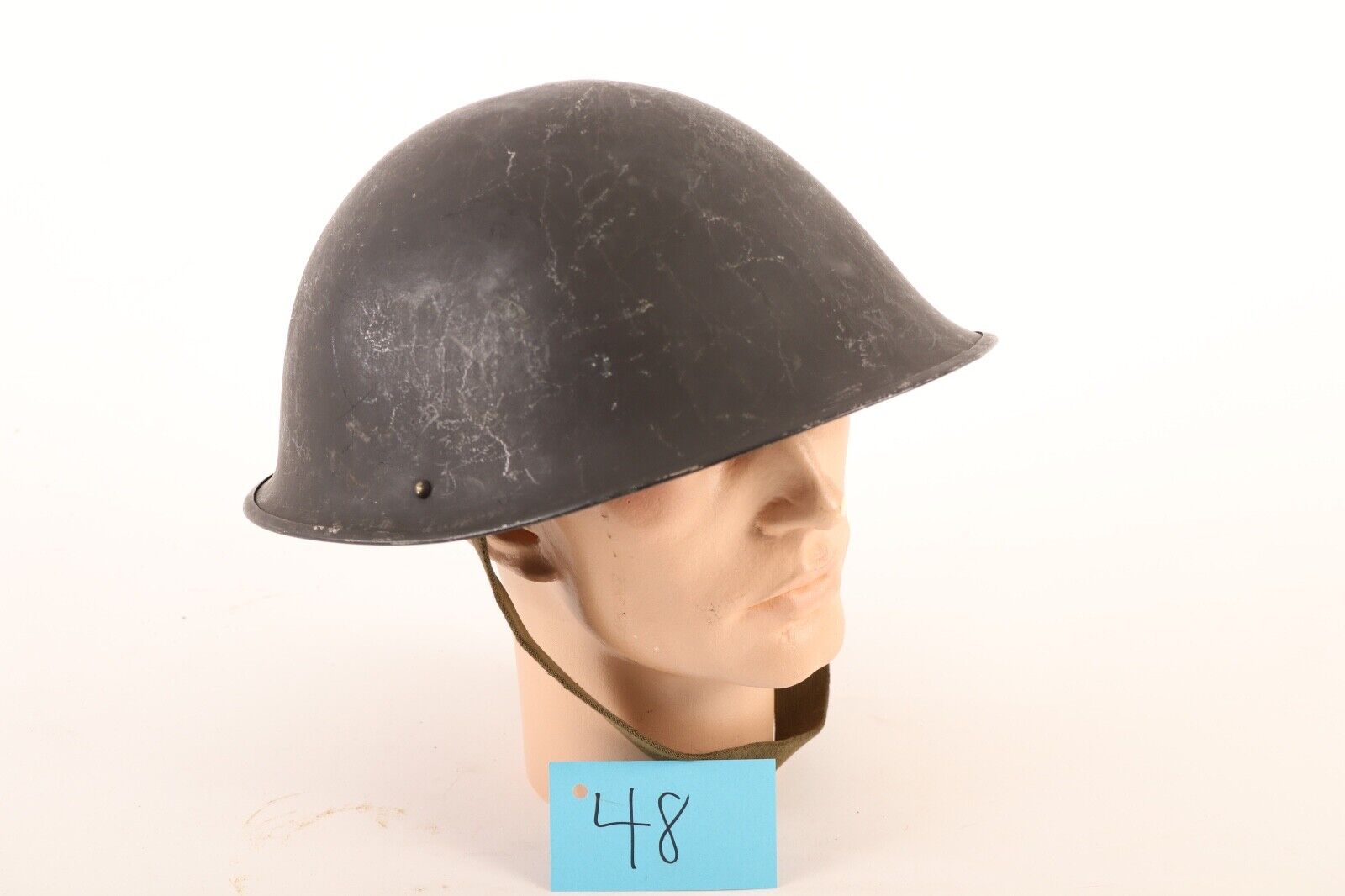 WW2 Era British Turtle Shell Combat Helmet