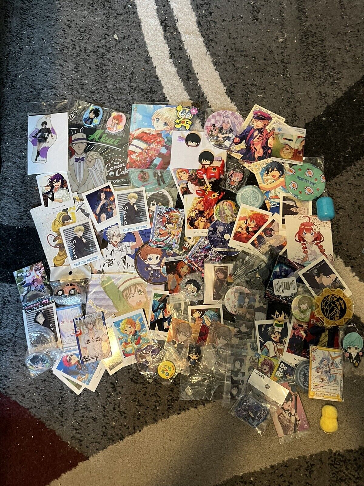 Anime Wholesale Lot Of Trinkets - 50+ Pieces - Authentic JPN - Read Description