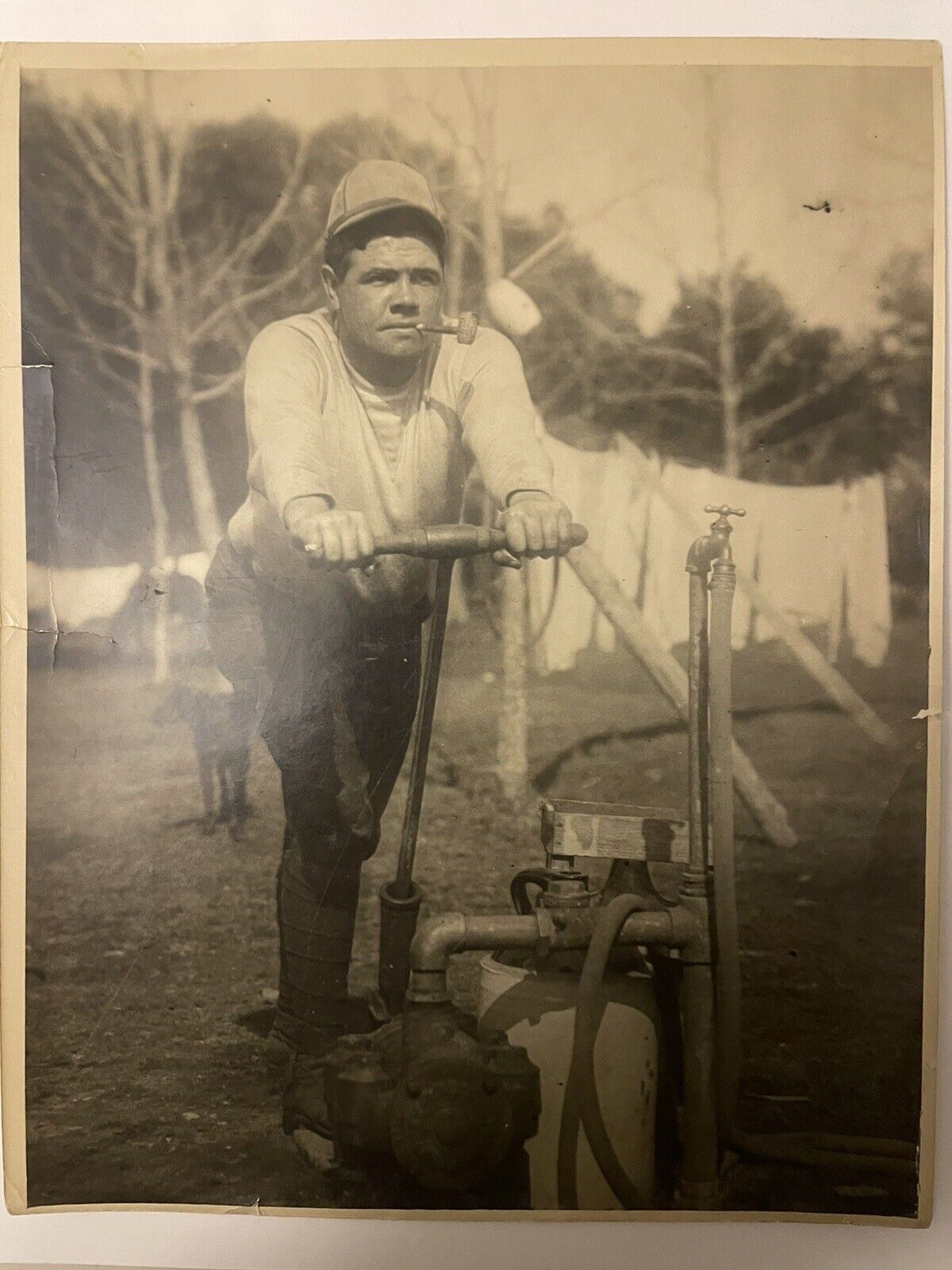 Babe Ruth Type 1 Photo From Business Manager Christy Walsh’s Personal Collection